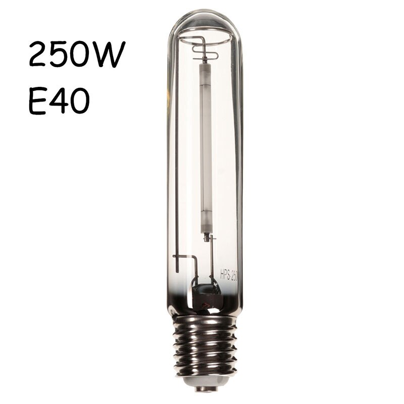 250W E40 HPS 전구 고압 나트륨 수경 식물 성장 빛 전체 스펙트럼 램프 전구 꽃 재배 Aeroponic 성장